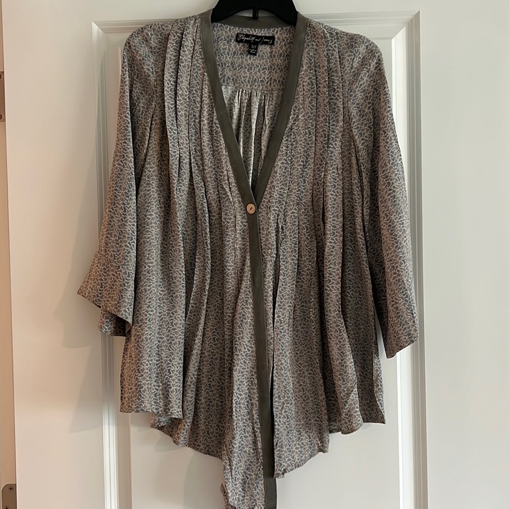 Elizabeth and James Silk Shirt